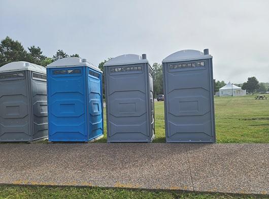 our team regularly cleans and maintains the event restrooms throughout the period of your event to ensure they're always in pristine condition